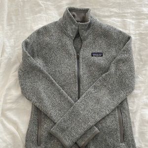 Patagonia Better Sweater - full zip fleece jacket - small - grey